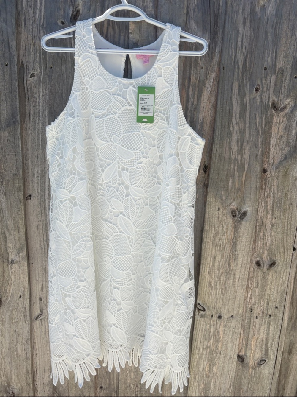 Lilly Pulitzer White Lace Mini Dress